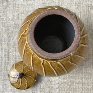 Kat Wheeler Large Jar - Tan KWJT2 - Image 3