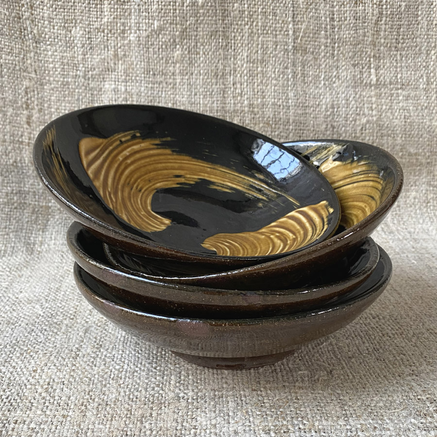 Kat Wheeler Medium Bowl - Black KWMB - Image 2