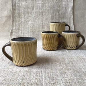 Kat Wheeler Small Mug - Tan KWMU1 - Image 1