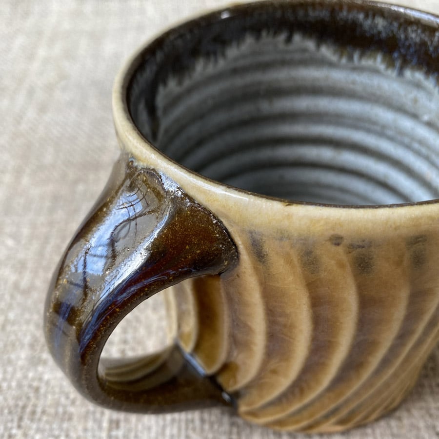 Kat Wheeler Small Mug - Tan KWMU1 - Image 2