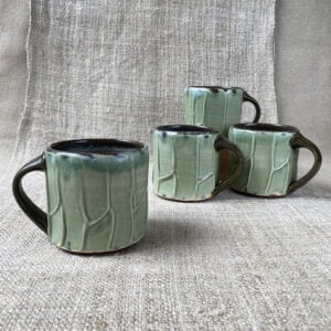 Kat Wheeler Small Mug - Green KWMU2 - Image 1