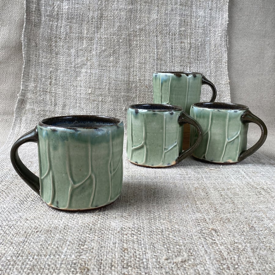 Kat Wheeler Small Mug - Green KWMU2