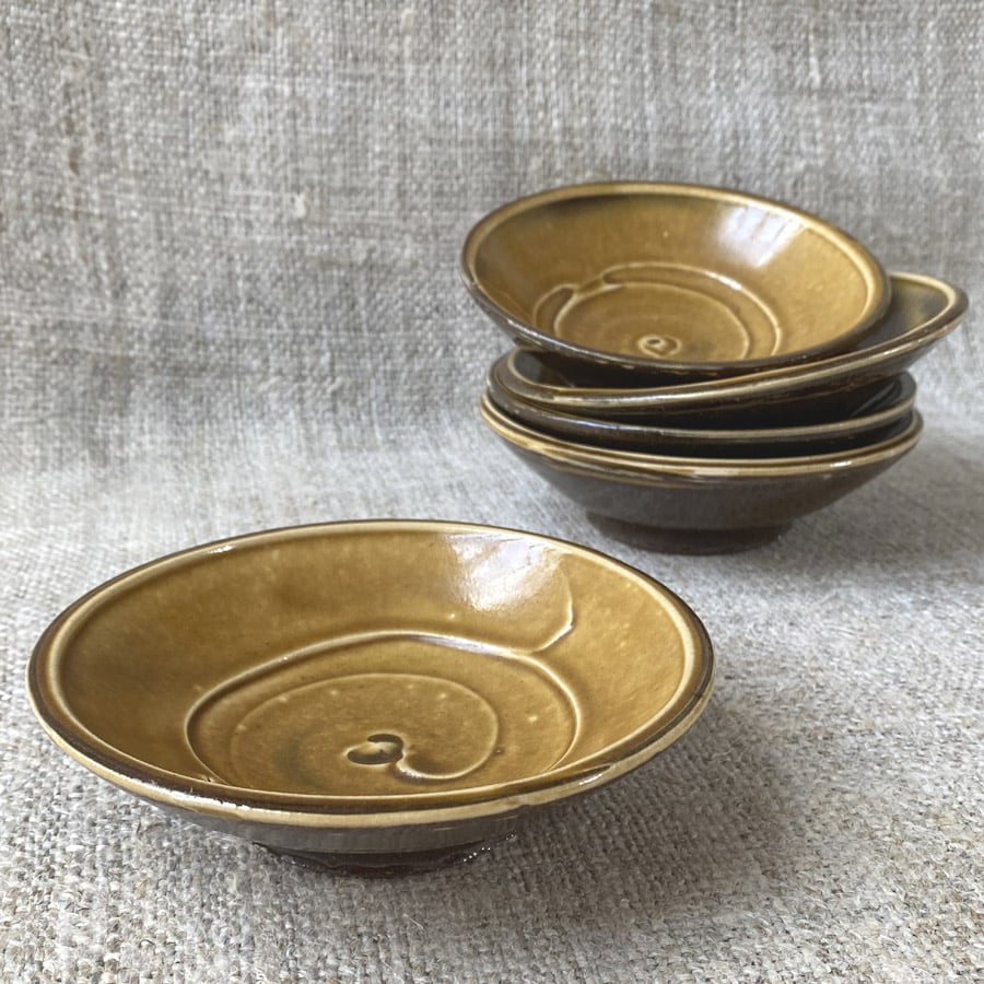 Kat Wheeler Small Bowl - Tan KWSB