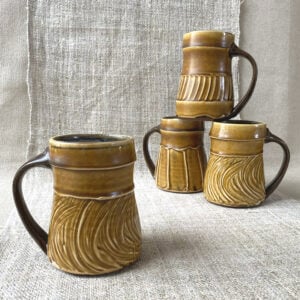 Kat Wheeler Tankard - Tan KWTT - Image 3