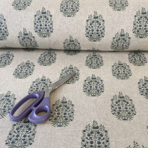 Kamala - Indigo and Soft Green - Image 5