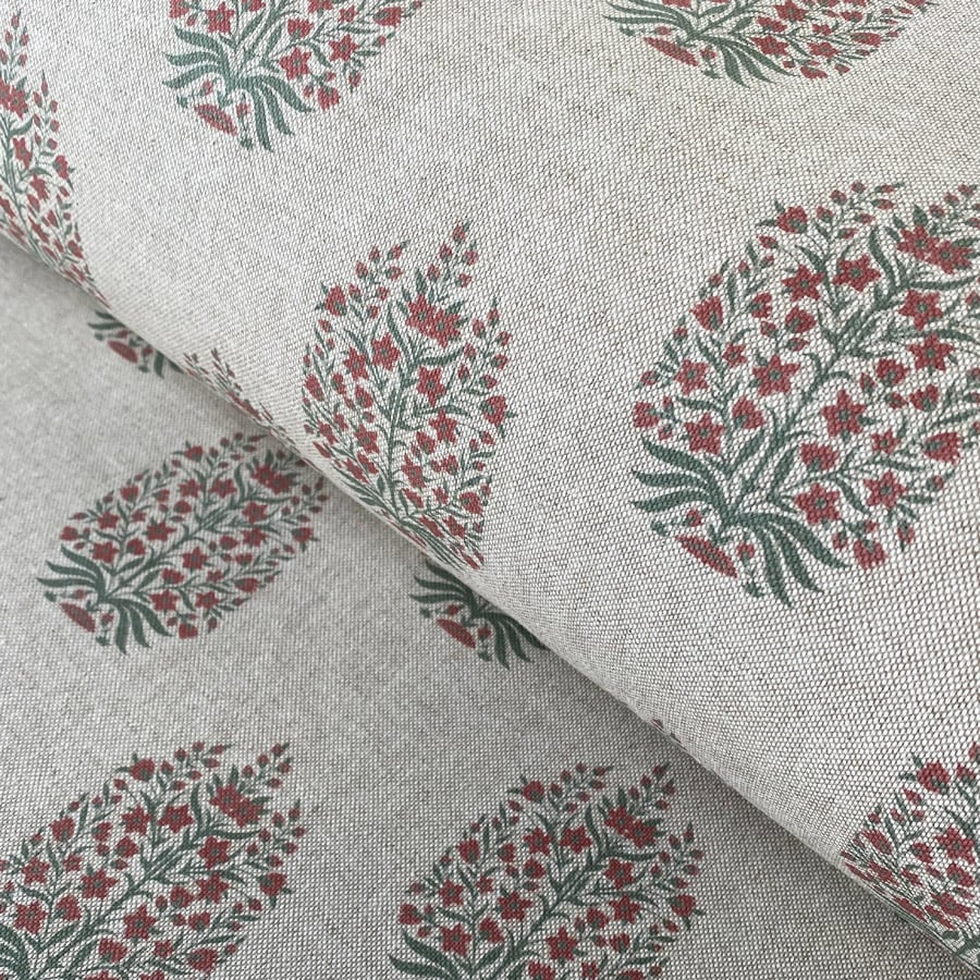 Kamala - Strawberry and Soft Green