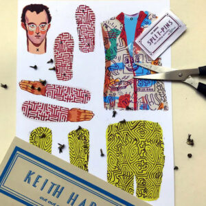 Keith Haring - Cut out & make paper puppet - Image 3