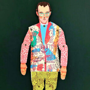 Keith Haring - Cut out & make paper puppet - Image 2