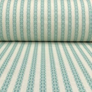 Keswick Stripe - Seagreen and Ivory - Image 3
