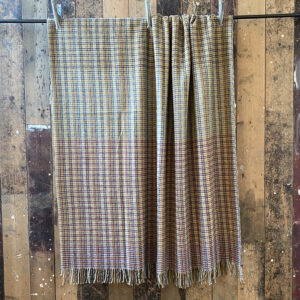 Loom Woven Blanket Throw - Heather Check - Image 4