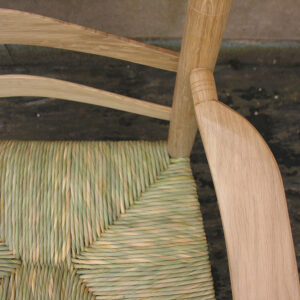 Clissett-style Ladderback Dining Chair Set (LCC) in Oak - Image 3