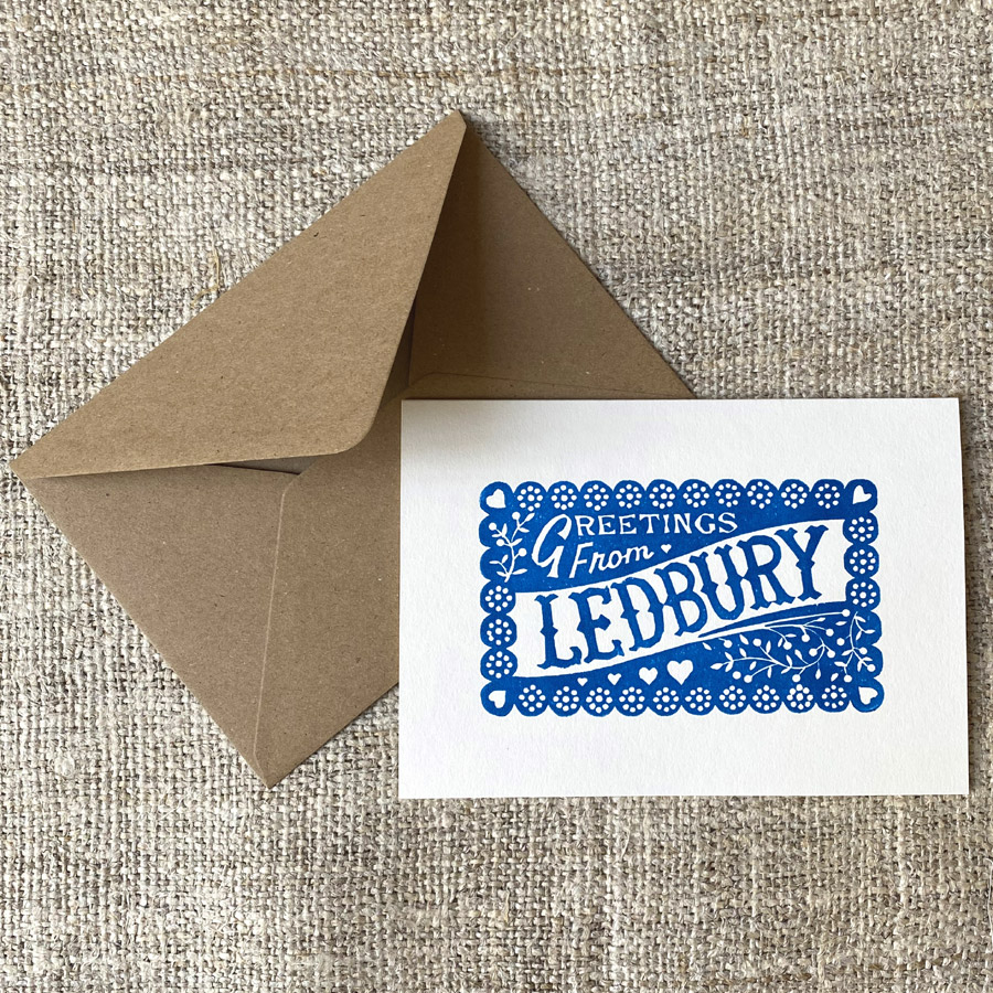 Ledbury Herefordshire - Greetings Card Set - Image 2