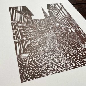 Church Lane, Ledbury by Susie Hetherington - Image 3