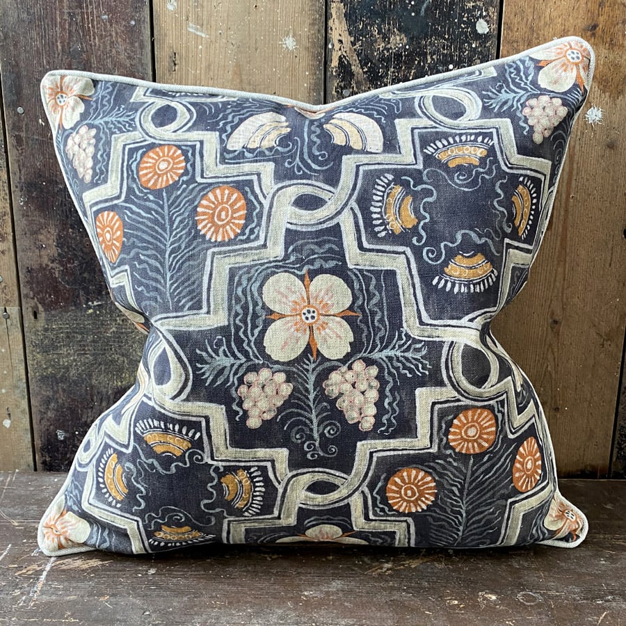 Ledbury Elizabethan Linen Cushion