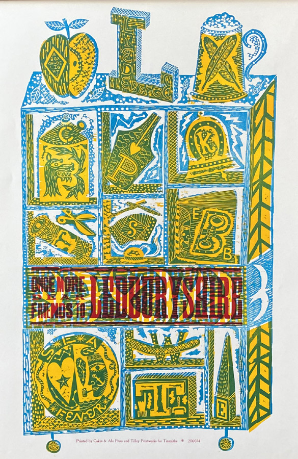 Ledburyshire Letterpress Poster - Jonny Hannah - Image 5