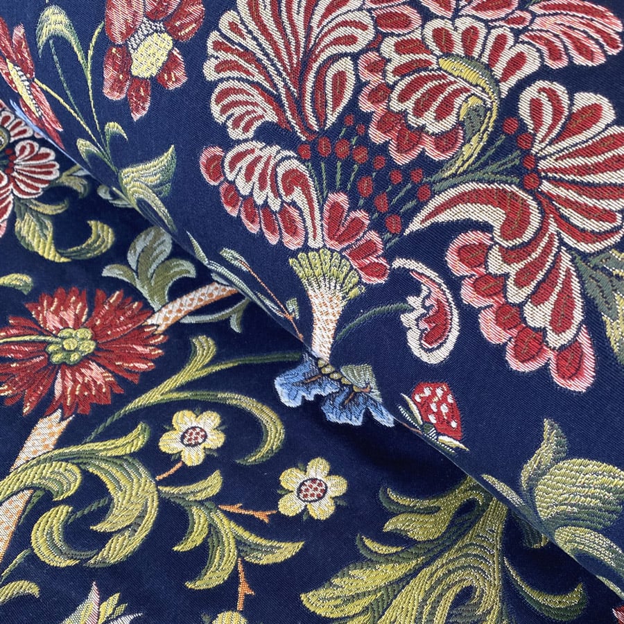Lilium Jacquard - Indigo