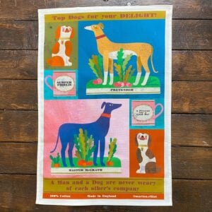 Marion Elliot Tea Towel - Dogs - Image 1