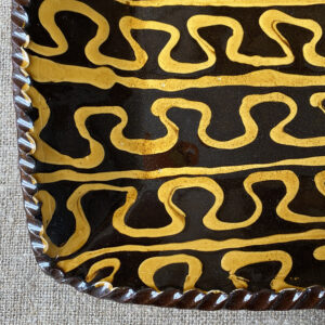 Matt Grimmitt - Square Slipware Dish MGSD10 - Image 2