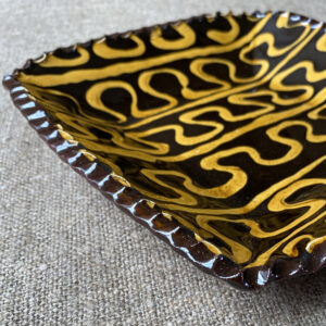 Matt Grimmitt - Square Slipware Dish MGSD10 - Image 3