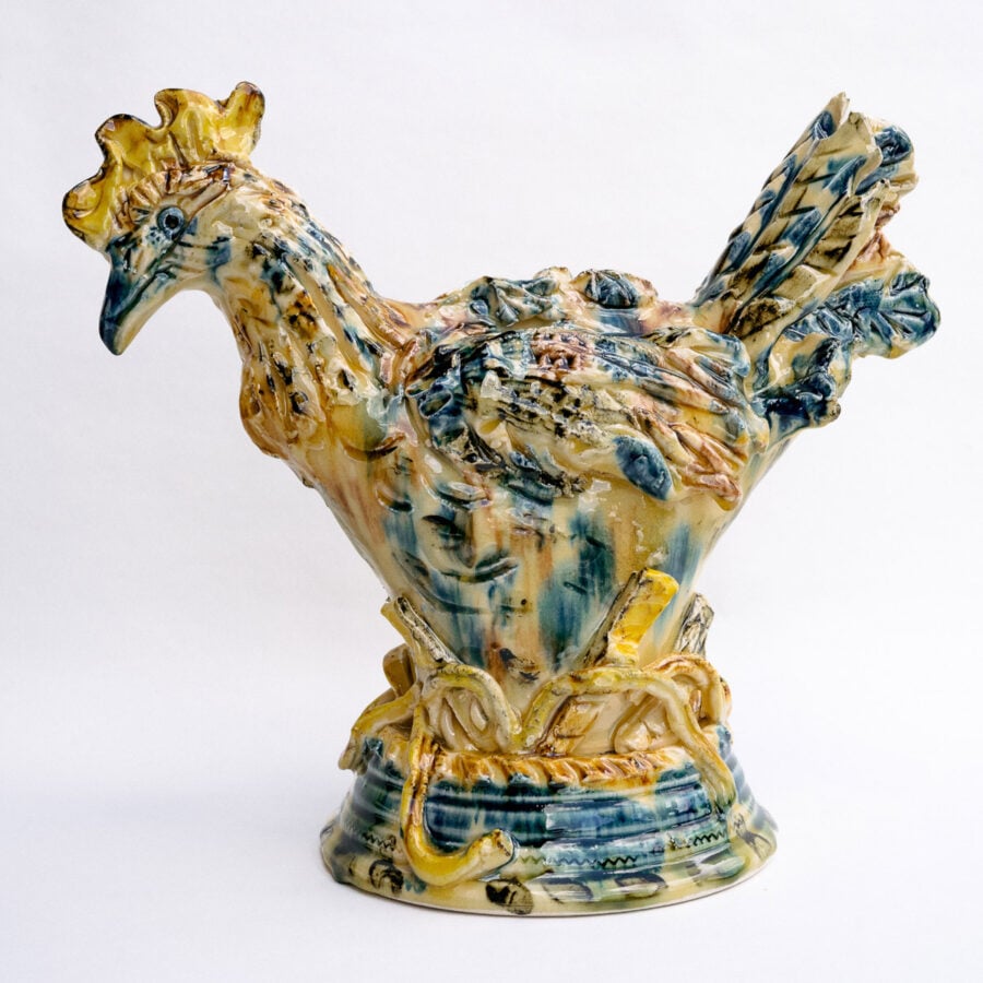 Mark Hearld Ceramic Fowl - MHCC6