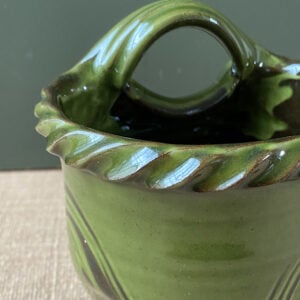 Mike Parry Utensil Drainer - Green Pie Crust MPUTG - Image 2