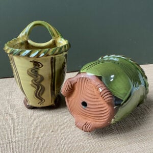 Mike Parry Utensil Drainer - Green Pie Crust MPUTG - Image 3