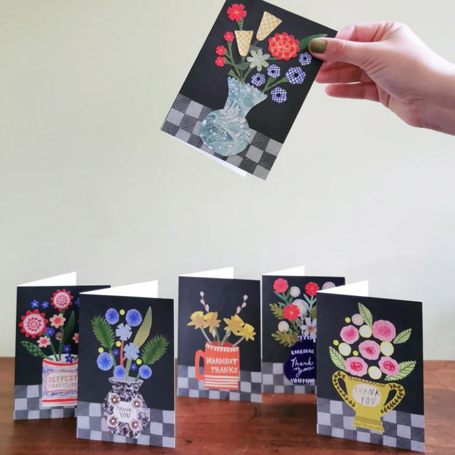 Make Your Own Thank You Cards - Floral Set - Image 2