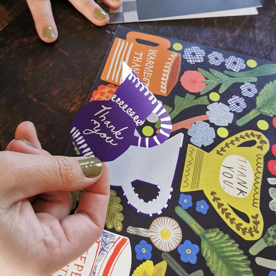 Make Your Own Thank You Cards - Floral Set - Image 3