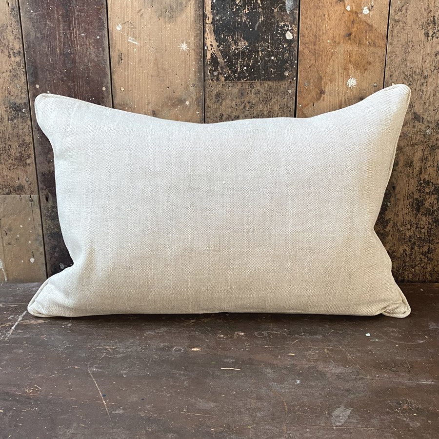 Mander Linen Cushion - Mustard - Image 3