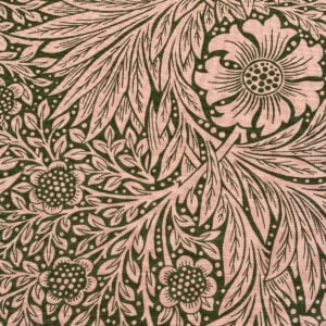 Ben Pentreath for Morris & Co: Marigold in Olive and Pink - Image 2