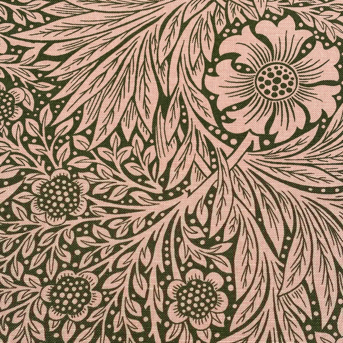 Ben Pentreath for Morris & Co: Marigold in Olive and Pink - Image 2