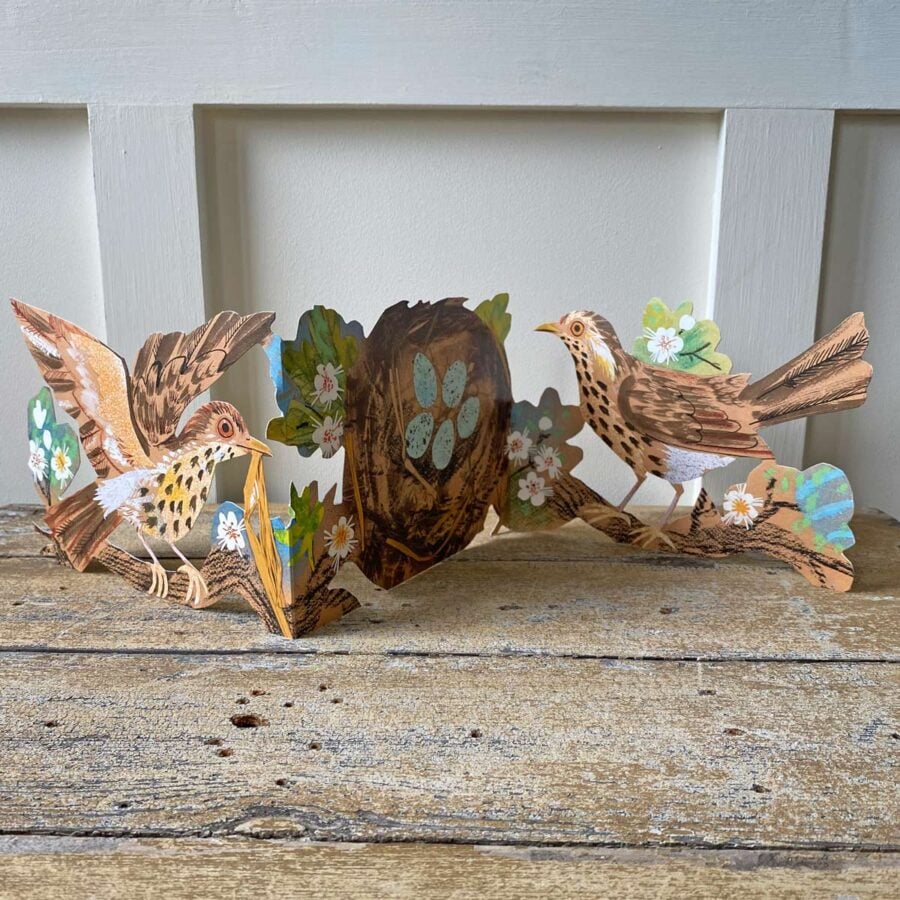 Mark Hearld Fold out Card - Nest