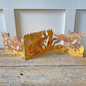 Mark Hearld Fold out Card - Hares - Image 1