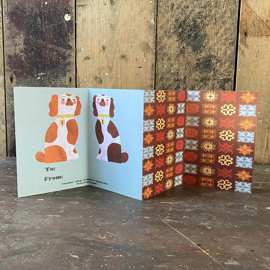 Marion Elliot Concertina Card - Measham Teapot - Image 3