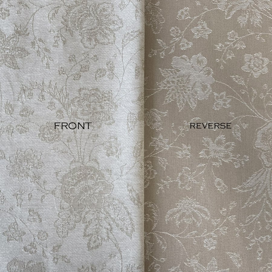 Extra Wide Oilcloth - Medlar Jacquard Natural - Image 4