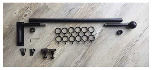 Metal Portiere Rod Set - Image 3