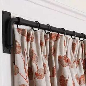 Metal Portiere Rod Set - Image 2