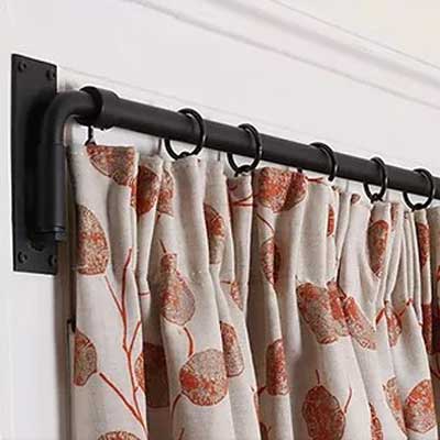 Metal Portiere Rod Set - Image 2