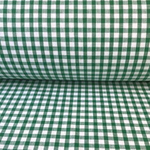 Narrow Vichy Check Gingham - Emerald Green - Image 3