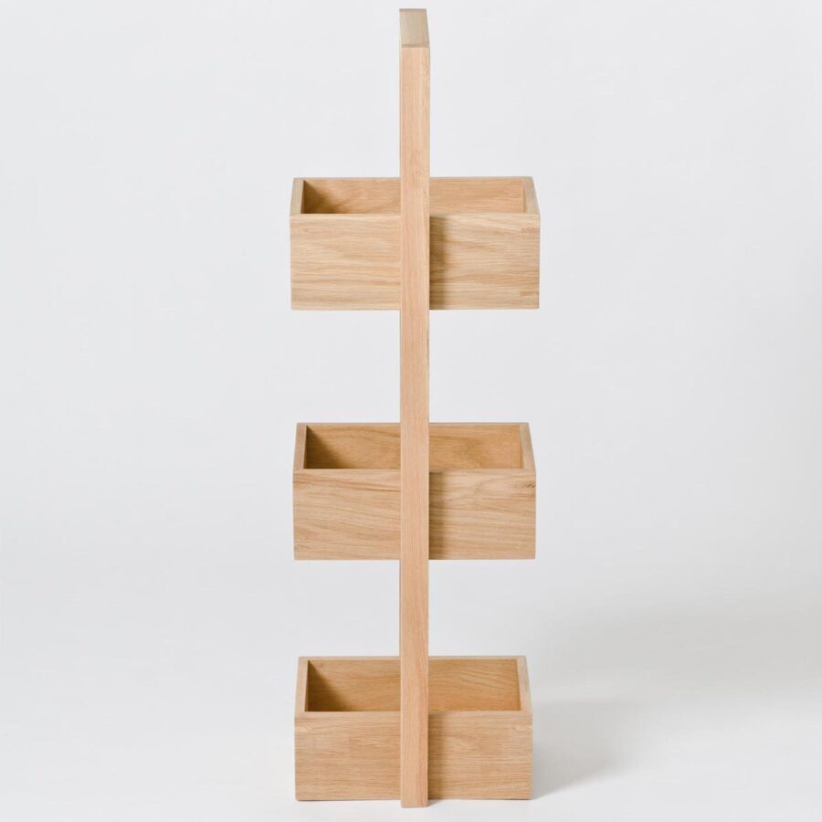 Oak Bathroom Caddy4 - Image 3