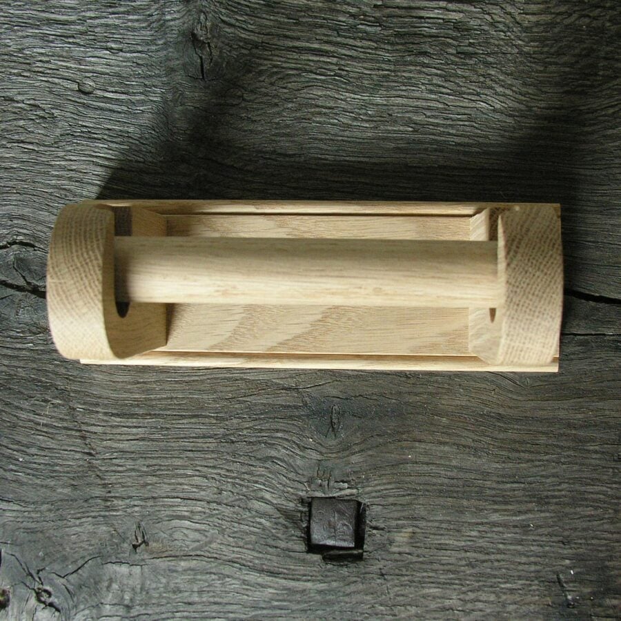 Oak Loo Roll Holder - Image 3