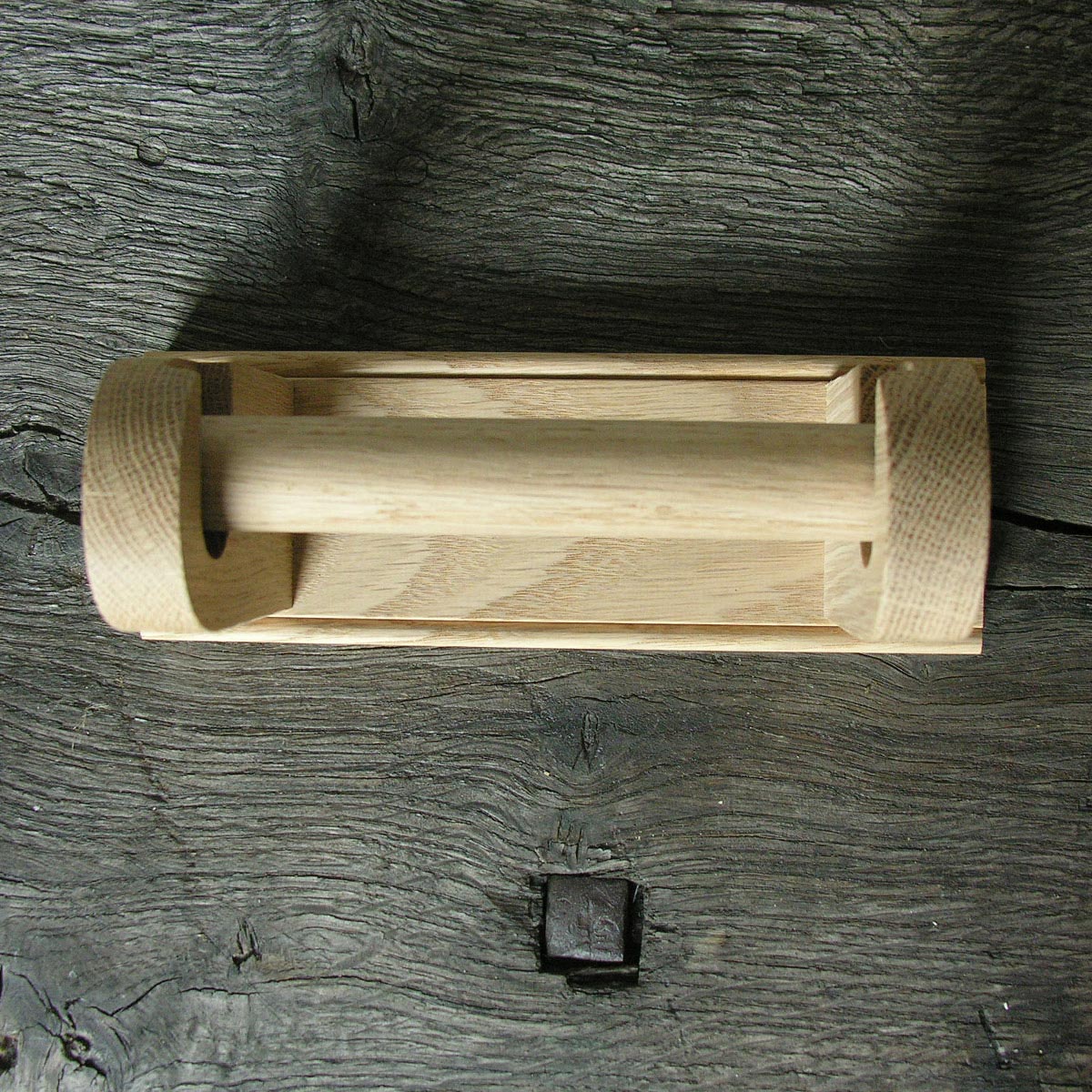 Oak Loo Roll Holder - Image 3