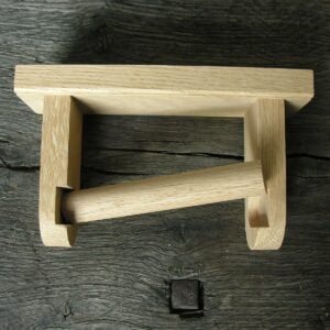 Oak Loo Roll Holder - Image 2