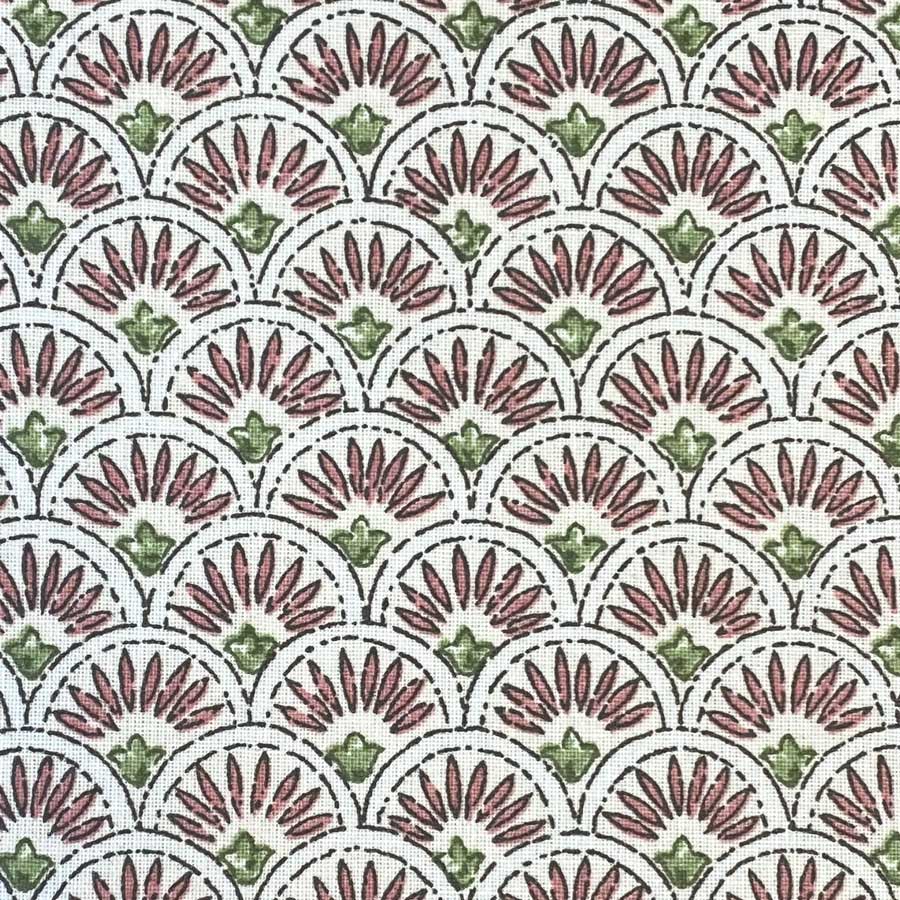 Oilcloth Scallop - Pink - Image 2