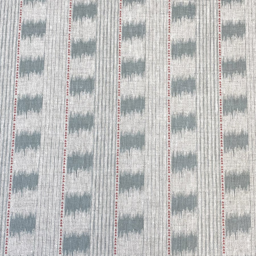 Otto Linen Stripe - Duckegg - Image 2