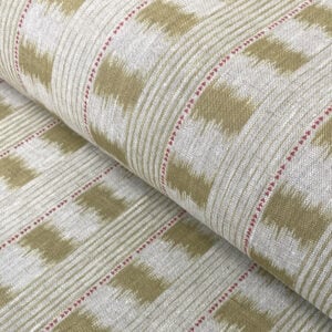 Otto Linen Stripe - Soft Gold - Image 1