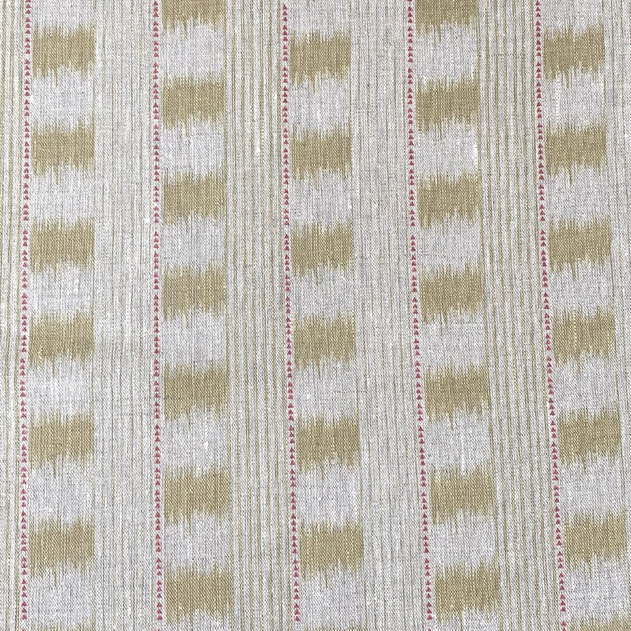 Otto Linen Stripe - Soft Gold - Image 2