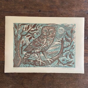 Little Owl, Unframed Print by Mark Hearld - Image 2