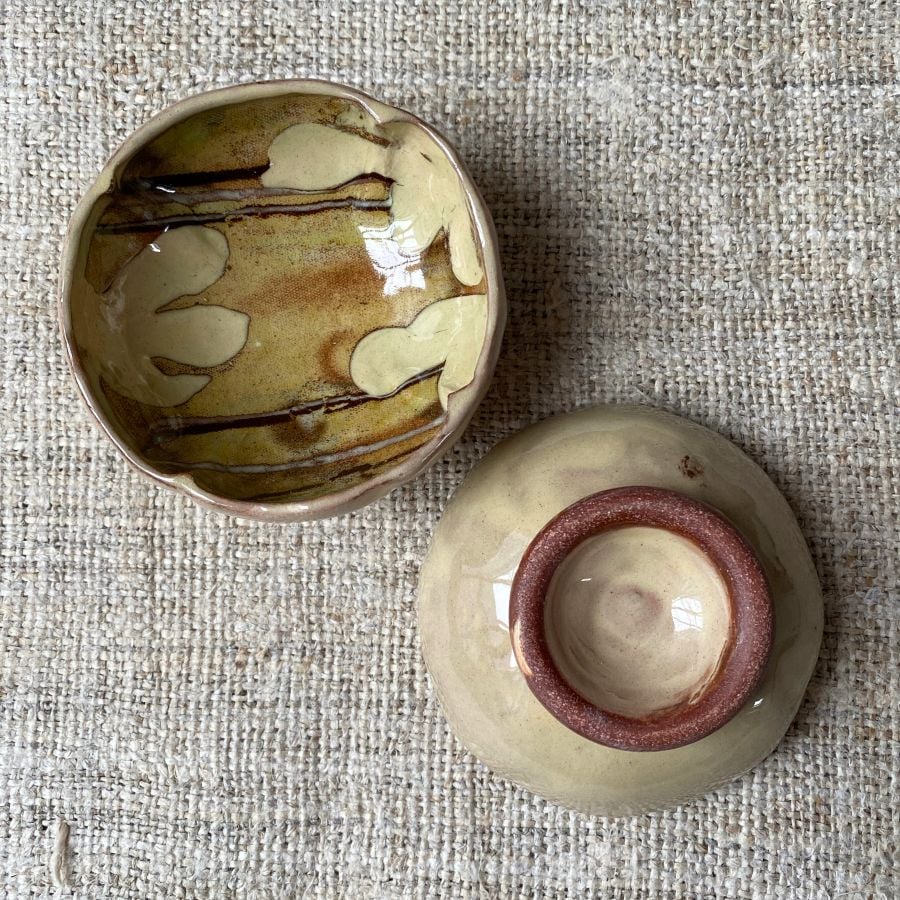 Patia Davis Nibbles Bowl - Cream PANB - Image 3
