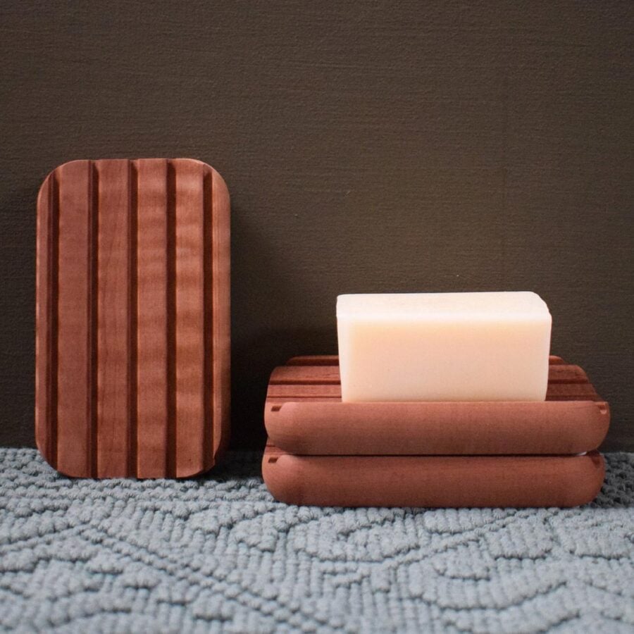 Pearwood Soap Dish - Image 2